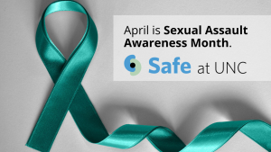 April is Secual Assault Awareness Month