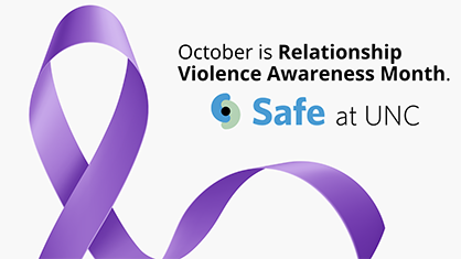 October is Relationship Violence Awareness Month